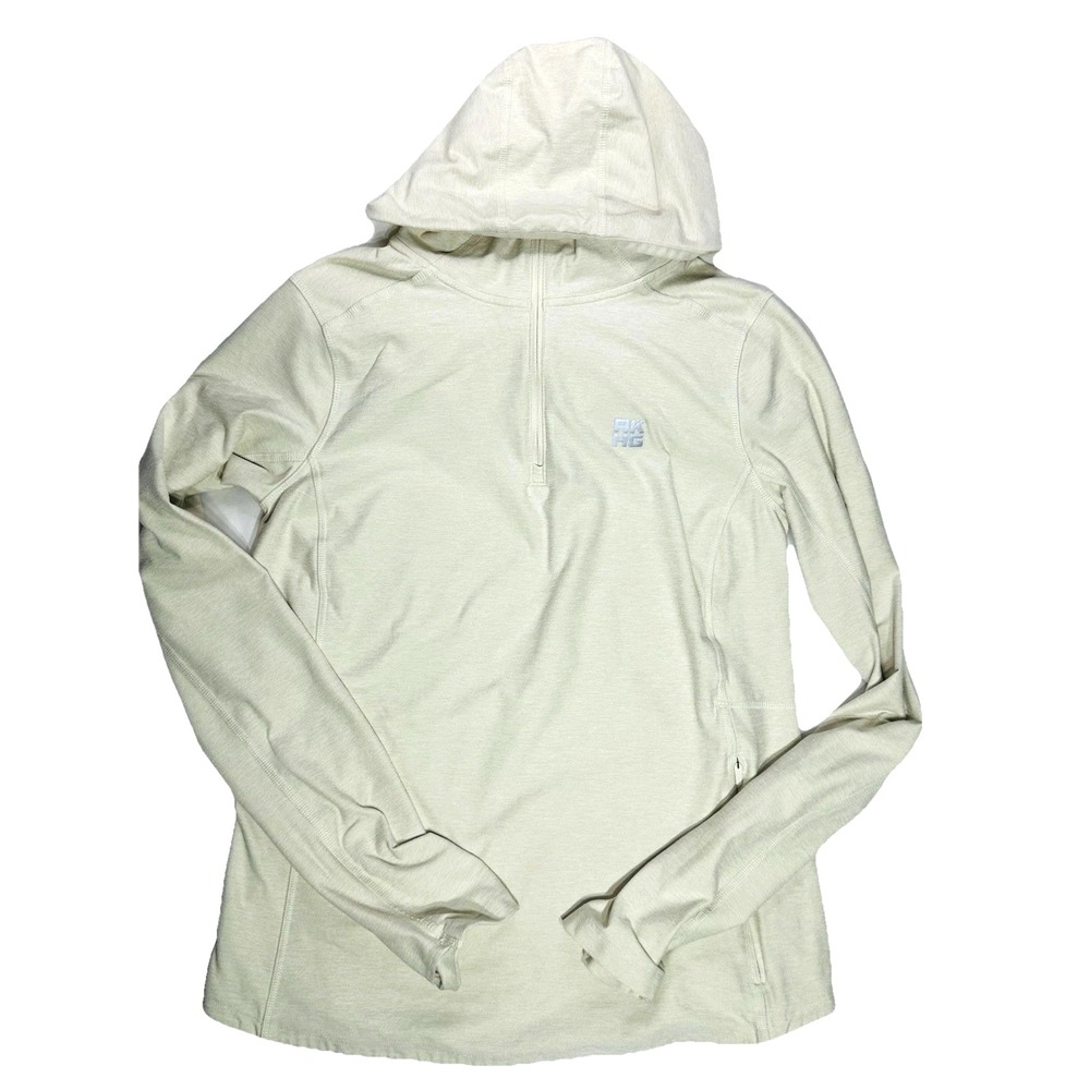 AKHG Alaskan Hardgear by DULUTH Pullover Hoodie Ivory Size S Women's